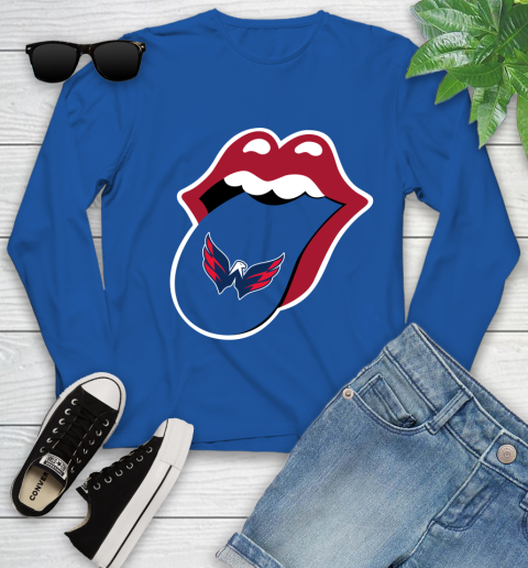 Washington Capitals NHL Hockey Lips I Root For My Team Adoring Fan 133