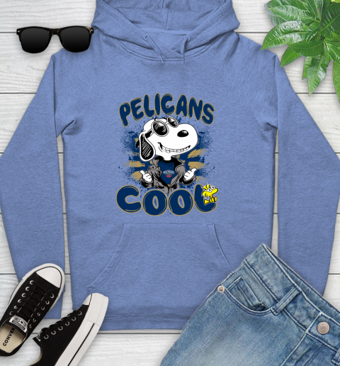 NBA Basketball New Orleans Pelicans Cool Snoopy Shirt Youth Hoodie 11