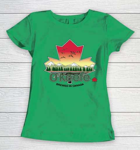 Beer Lover Funny Shirt O'Keefe Brewery  Brewed in Canada Women's T-Shirt 5