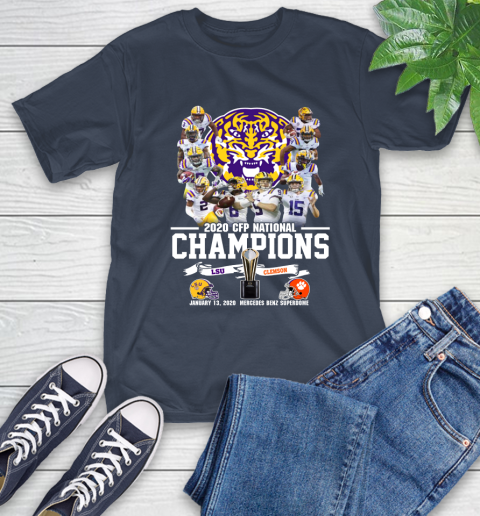 LSU Tigers 2020 Cfp National Champions Shirt 3