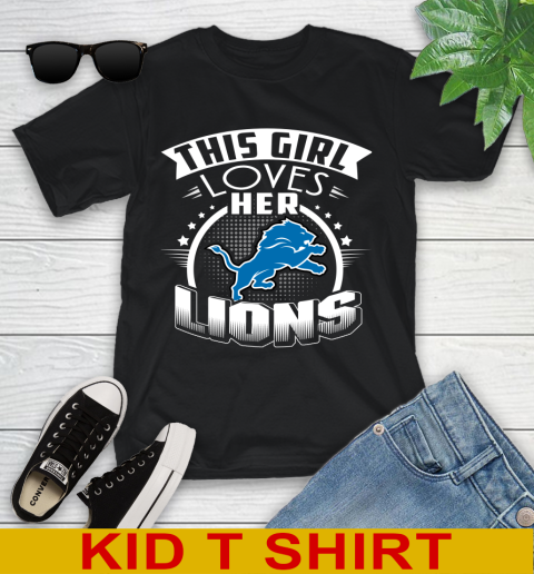 Detroit Lions NFL Football This Girl Loves Her Team 97
