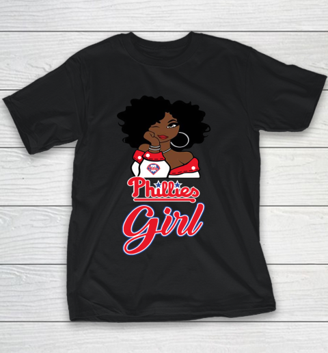 Philadelphia Philliess Girl MLB Youth T-Shirt 2