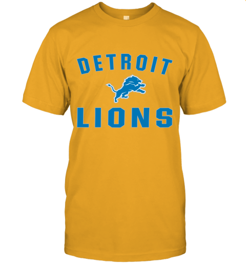 Detroit Lions NFL Line by Fanatics Branded Blue Vintage Victory Unisex Jersey Tee