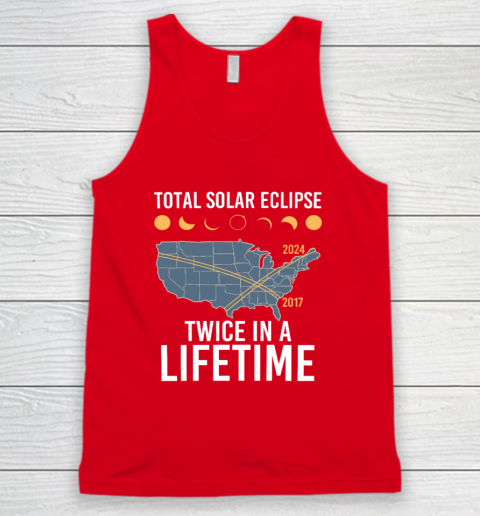 Twice In A Lifetime Solar Eclipse Shirt 2024 Total Eclipse Tank Top 4