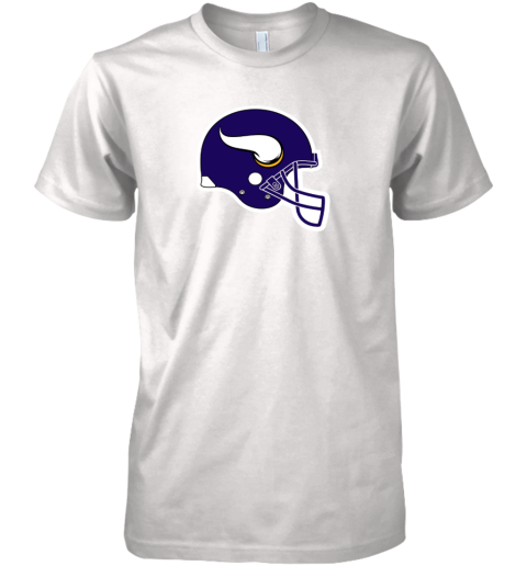 Minnesota ViKings Helmet Premium Men's T-Shirt