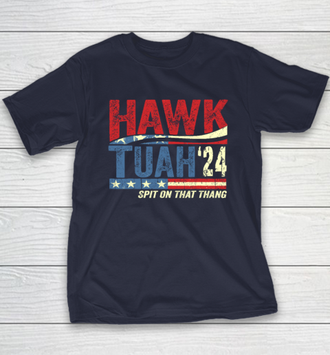 Hawk Tuah 24 Spit On That Thang Youth T-Shirt 2