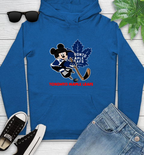 NHL Toronto Maple Leafs Mickey Mouse Disney Hockey T Shirt Youth Hoodie 9