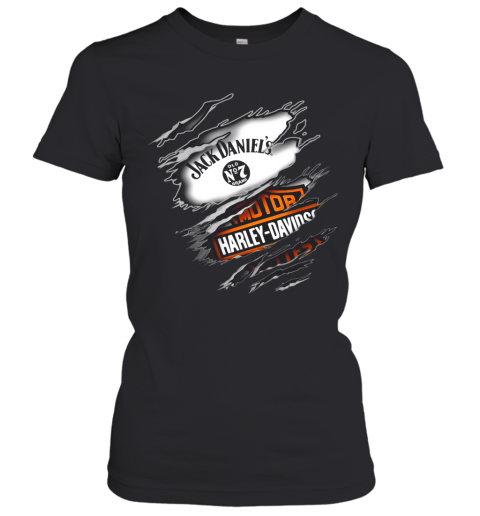 Jack Daniel'S Harley Davidson Women's T-Shirt