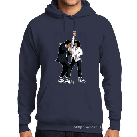 Air Jordan 1 Midnight Navy Matching Sneaker Tshirt Pulp Fiction Dance Navy and White Jordan Tshirt