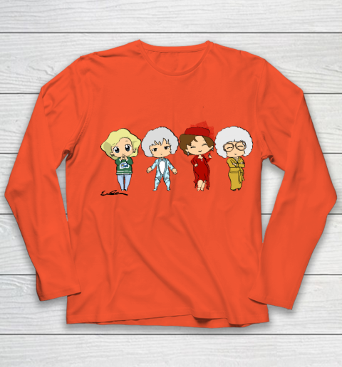 The Golden Girls  Chibis Youth Long Sleeve 2