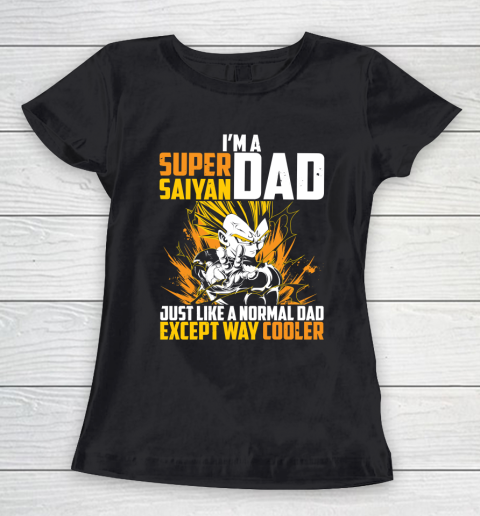 Dragon Ball Super Saiyan Dad Vegeta Women's T-Shirt