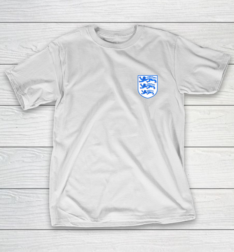 Three Lions On A Shirt European Football England Euro T-Shirt
