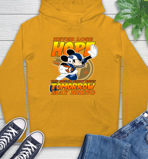 Tennessee Titans NFL Football Mickey Disney Never Lose Hope Hoodie 2