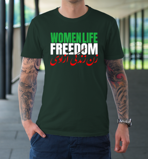 Iran Zan Zendegi Azadi Persian Woman Life Freedom T-Shirt 3