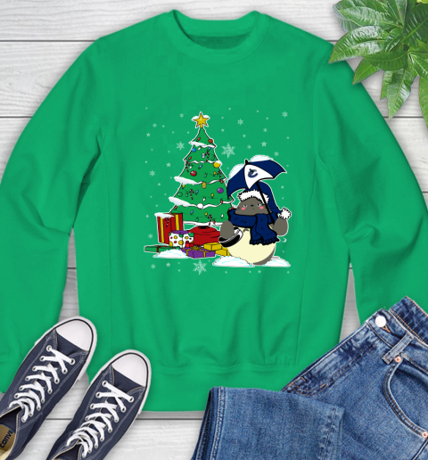 Vancouver Canucks NHL Hockey Cute Tonari No Totoro Christmas Sports Sweatshirt 7