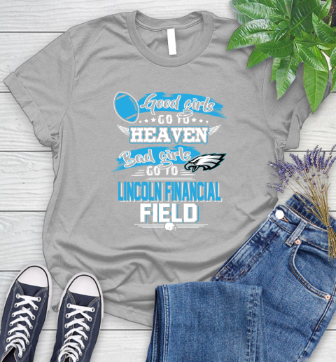 Philadelphia Eagles NFL Bad Girls Go To Lincoln Financial Field Shirt Women's T-Shirt 5