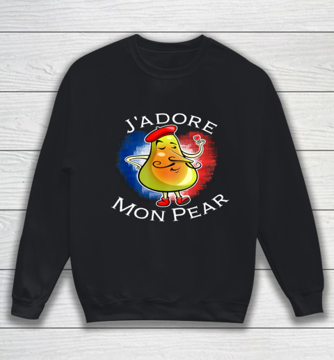 Funny J Adore Mon Pear Graphic For Papa On Fathers Day Pun Sweatshirt