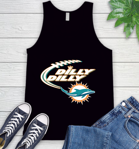 NFL Miami Dolphins Dilly Dilly Football Sports Tank Top 2
