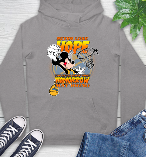 Denver Nuggets NBA Basketball Mickey Disney Never Lose Hope Hoodie 6