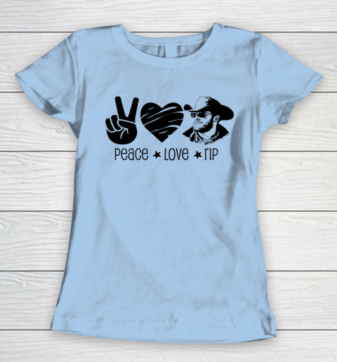 Rip Wheeler Shirt Peace Love Rip Women's T-Shirt 4