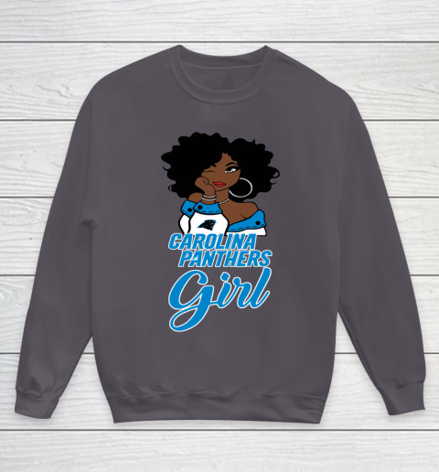 Carolina Panthers Girl NFL Youth Sweatshirt 6