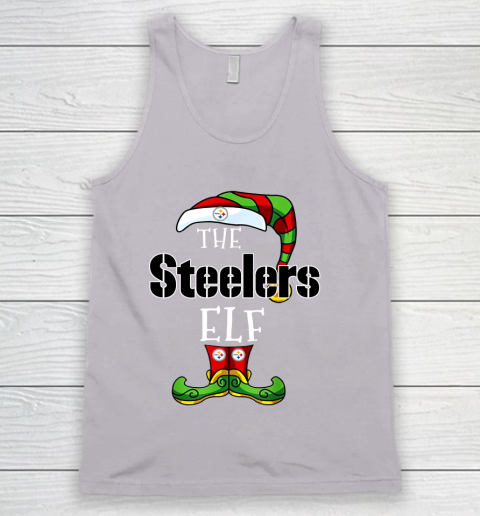 Pittsburgh Steelers Christmas ELF Funny NFL Tank Top 3
