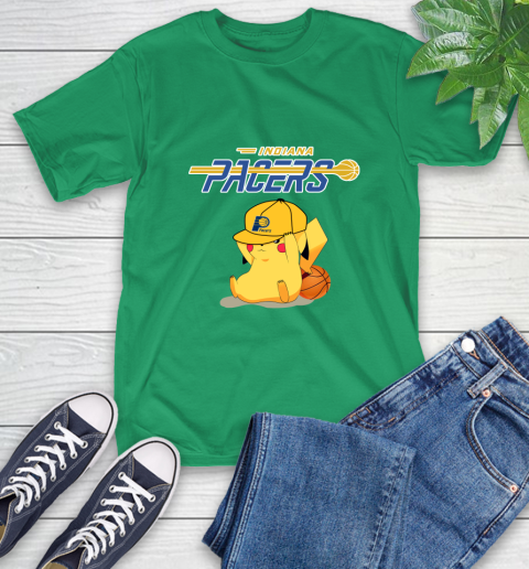 NBA Pikachu Basketball Sports Indiana Pacers T-Shirt 7