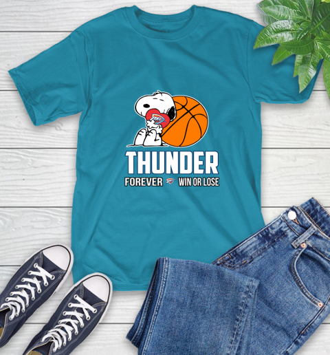 NBA The Peanuts Movie Snoopy Forever Win Or Lose Basketball Oklahoma City Thunder_000 8