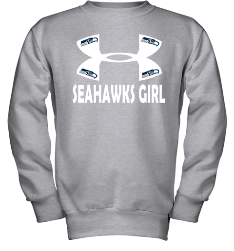 NFL Seattle Seahawks Girl Under Armour Football Sports Youth