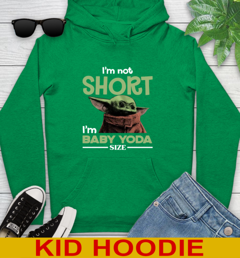 I'm Not Short I'm Baby Yoda Size Funny Star Wars Shirts 135