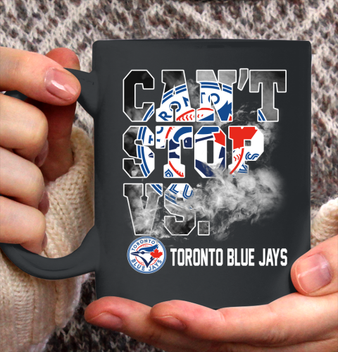 MLB Toronto Blue Jays Baseball Can't Stop Vs Blue Jays Ceramic Mug 11oz