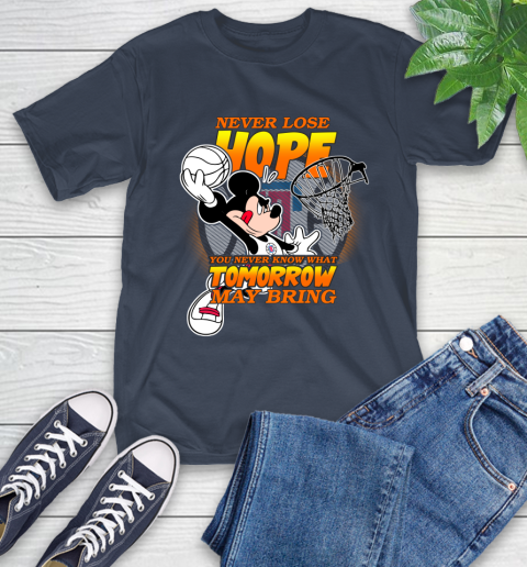 LA Clippers NBA Basketball Mickey Disney Never Lose Hope T-Shirt 3