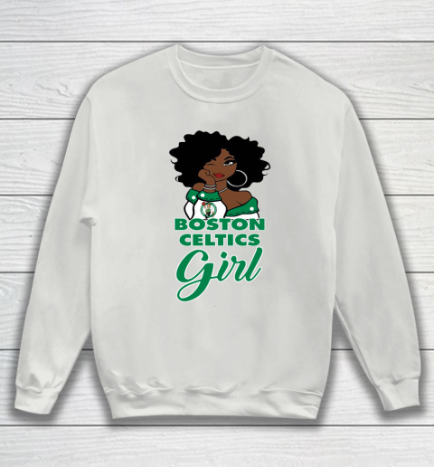 Boston Celtics Girl NBA Sweatshirt 5