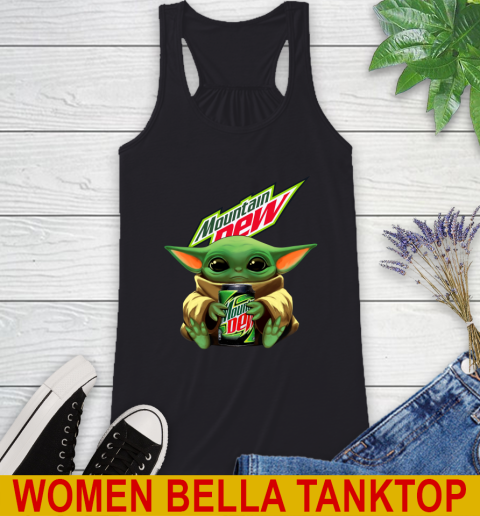 Star Wars Baby Yoda Hugs Mountain Dew Soft Drink Shirt 38