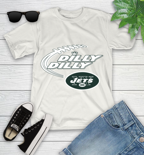 NFL New York Jets Dilly Dilly Football Sports Youth T-Shirt