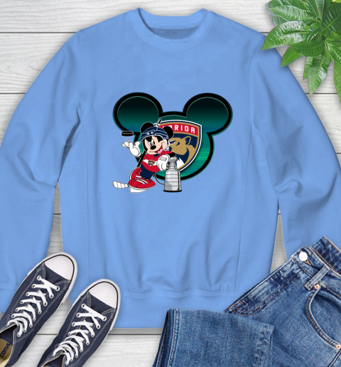 NHL Florida Panthers Stanley Cup Mickey Mouse Disney Hockey T Shirt Sweatshirt 11