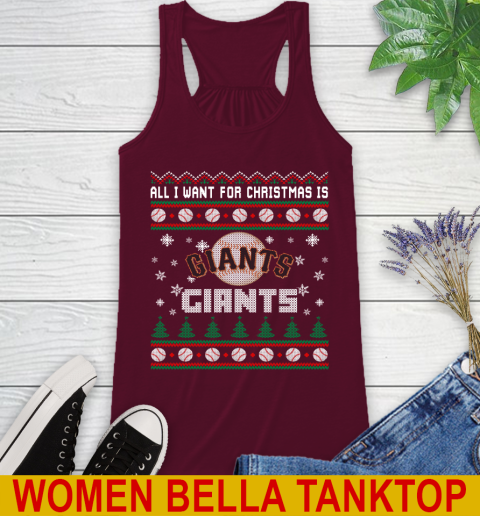 MLB All I Want For Christmas Is San Francisco Giants Baseball Sports 38