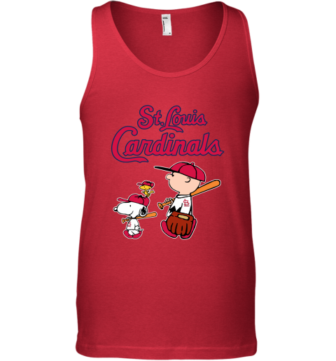 St Louis Cardinals Let's Play Baseball Together Snoopy MLB Women's