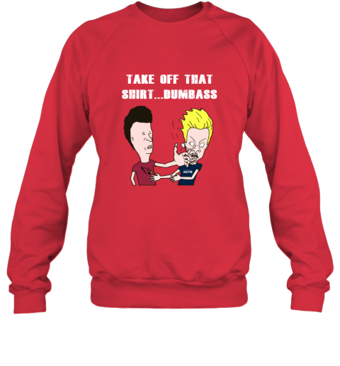 Arizona Cardinals Take Off Shirt Dumbass Face Slap s1nq arizona cardinals take off shirt dumbass face slap sweatshirt 35 front red