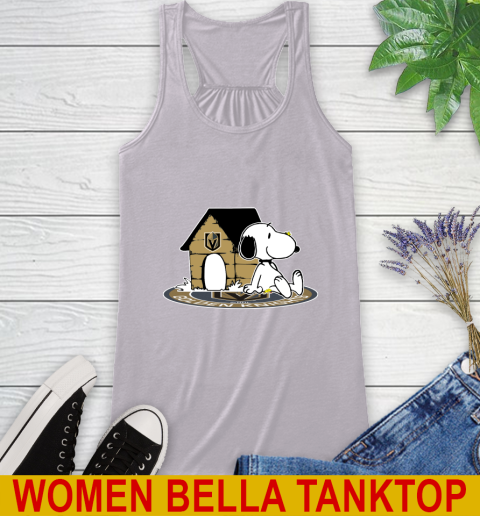NHL Hockey Vegas Golden Knights Snoopy The Peanuts Movie Shirt Racerback Tank 5