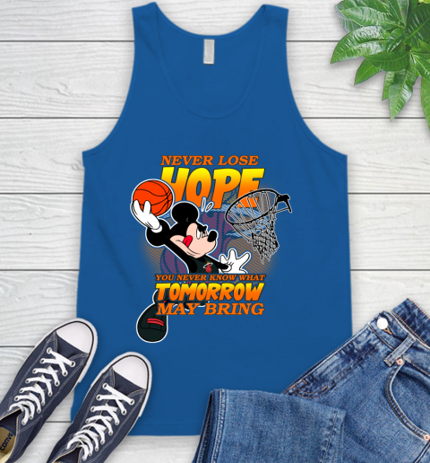 Miami Heat NBA Basketball Mickey Disney Never Lose Hope Tank Top 4