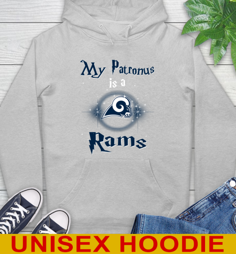 NFL Football Harry Potter My Patronus Is A Los Angeles Rams Hoodie 6