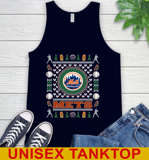 New York Mets Merry Christmas MLB Baseball Loyal Fan Tank Top 2