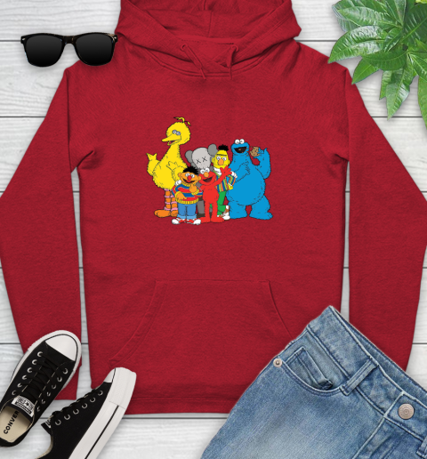 Kaws x sesame hoodie top