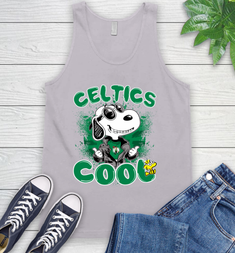 NBA Basketball Boston Celtics Cool Snoopy Shirt Tank Top 3