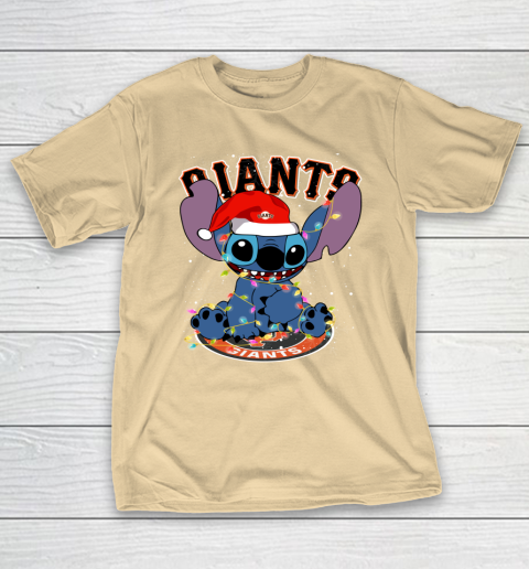 San Francisco Giants MLB noel stitch Baseball Christmas T-Shirt 5