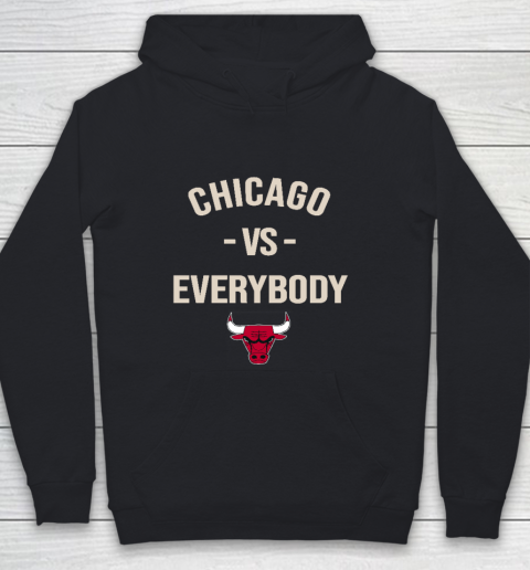 Chicago Bulls Vs Everybody Youth Hoodie