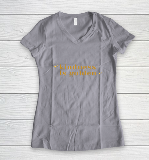 Kindness is Golden Women's V-Neck T-Shirt 4