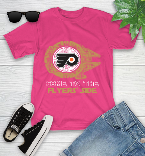 NHL Come To The Philadelphia Flyers Wars Hockey Sports Youth T-Shirt 11