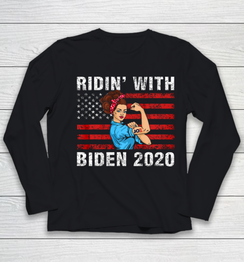 Joe Biden 2020 for US President Election Vote Joe Biden Youth Long Sleeve
